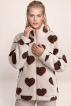 Veste Polaire Coeur Femme Nadia