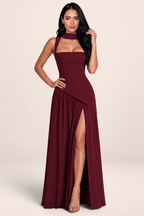 Robe Longue Fendue Dos Nu Femme Mélodie