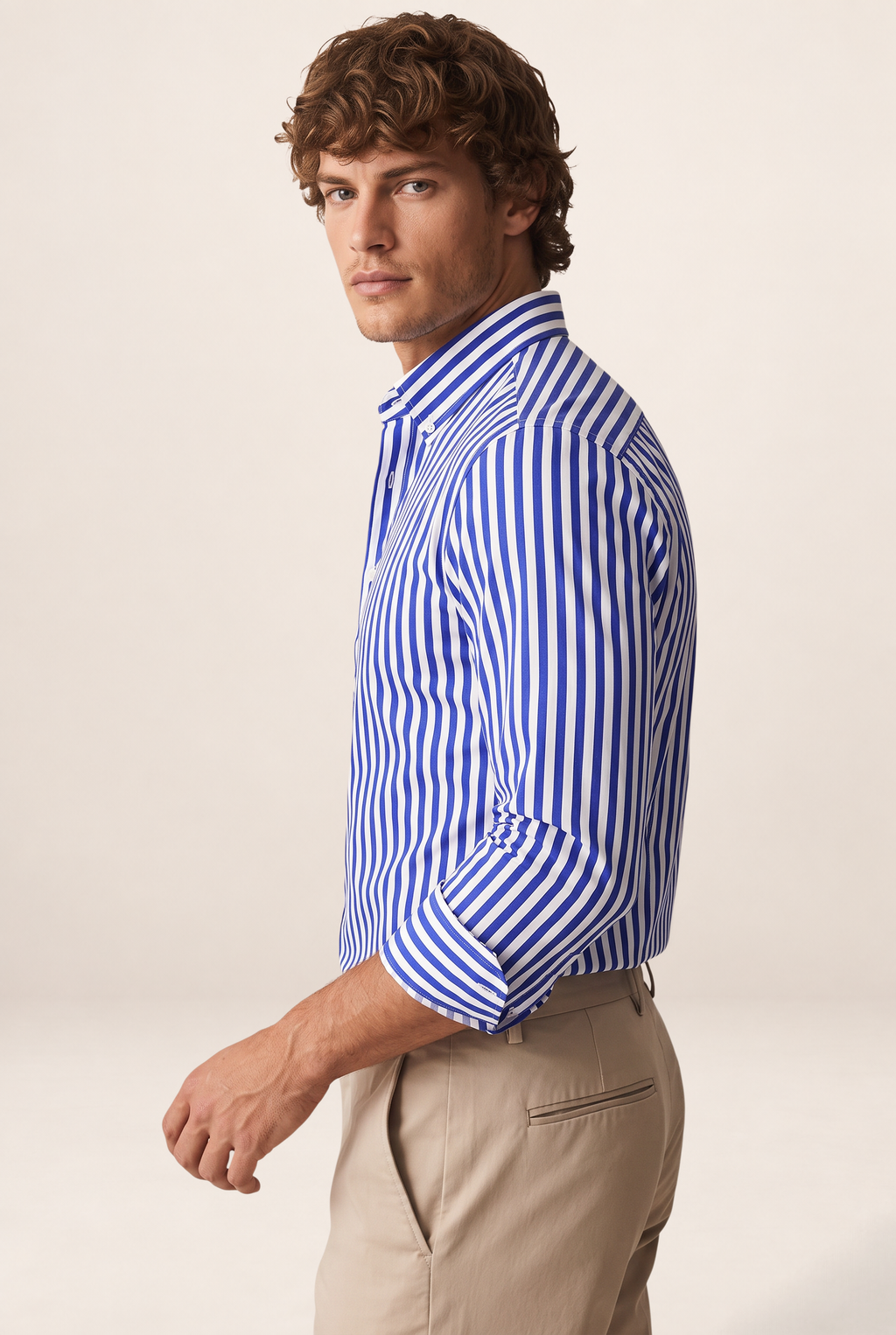 Chemise à Rayures Homme Lucien