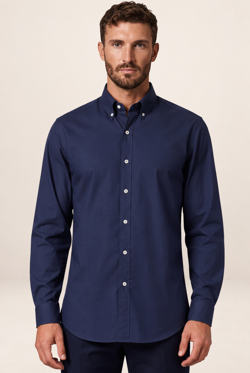 Chemise Oxford Col Boutonné Homme François