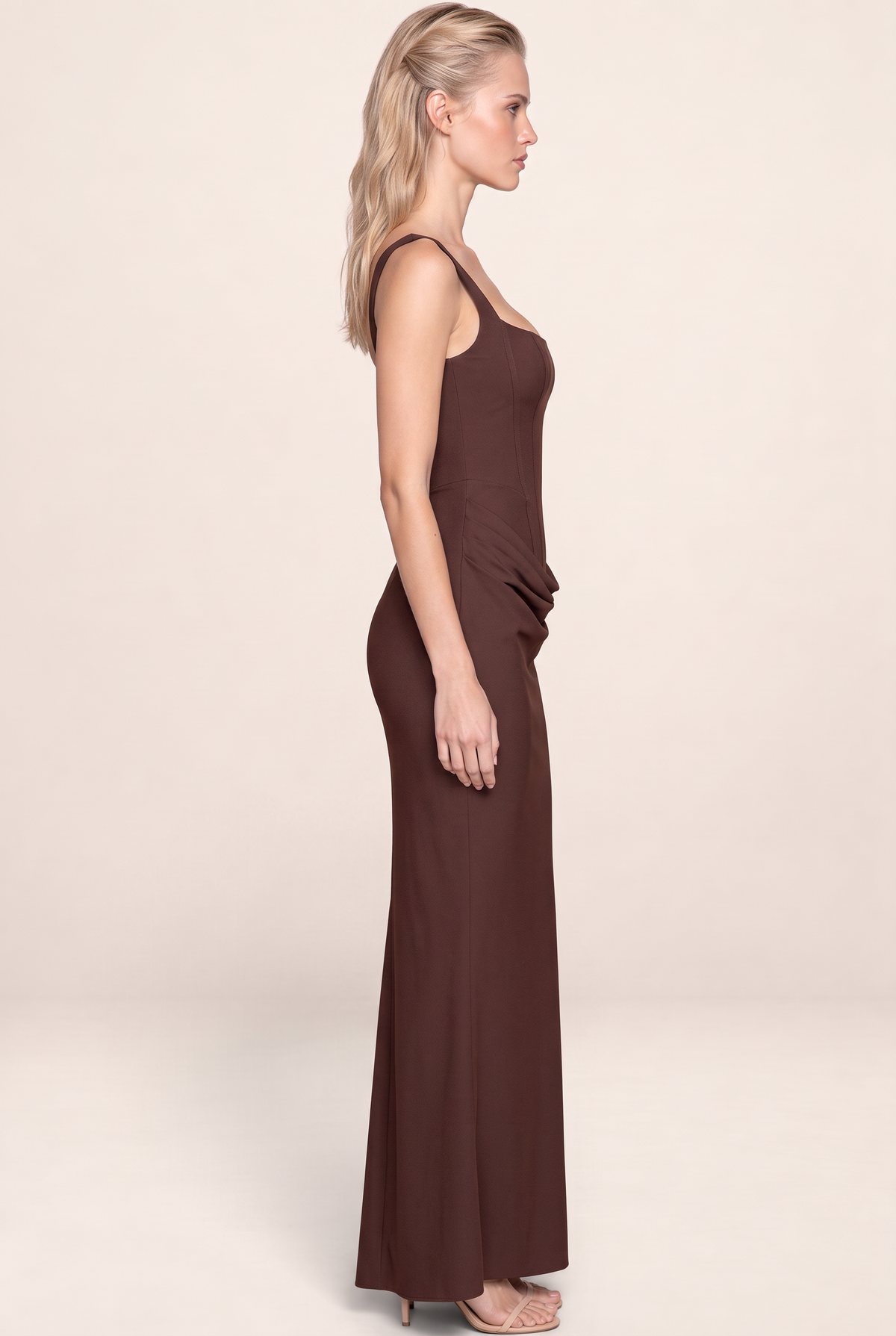 Robe Corset Longue Moulante Femme Lilou