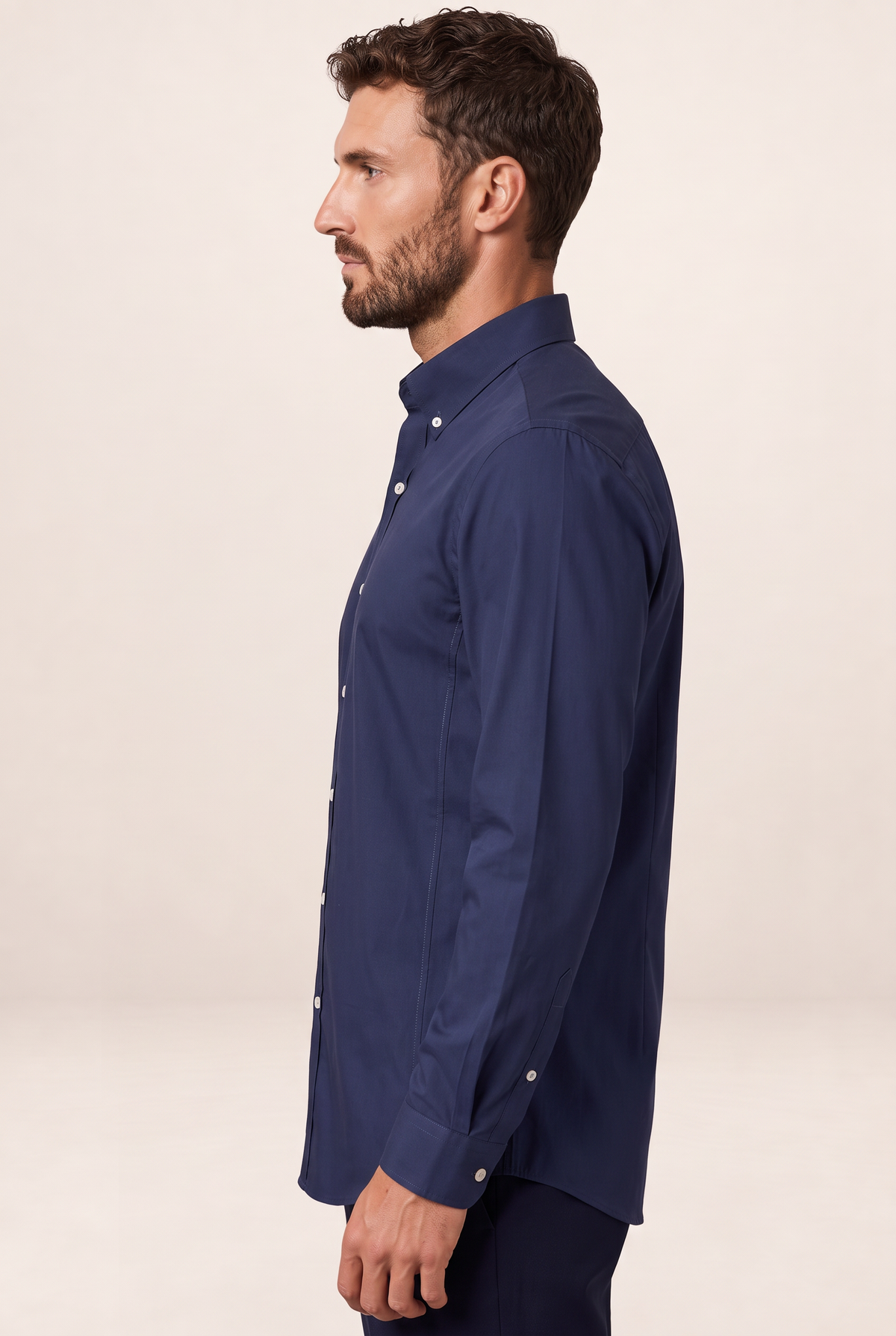 Chemise Oxford Col Boutonné Homme François