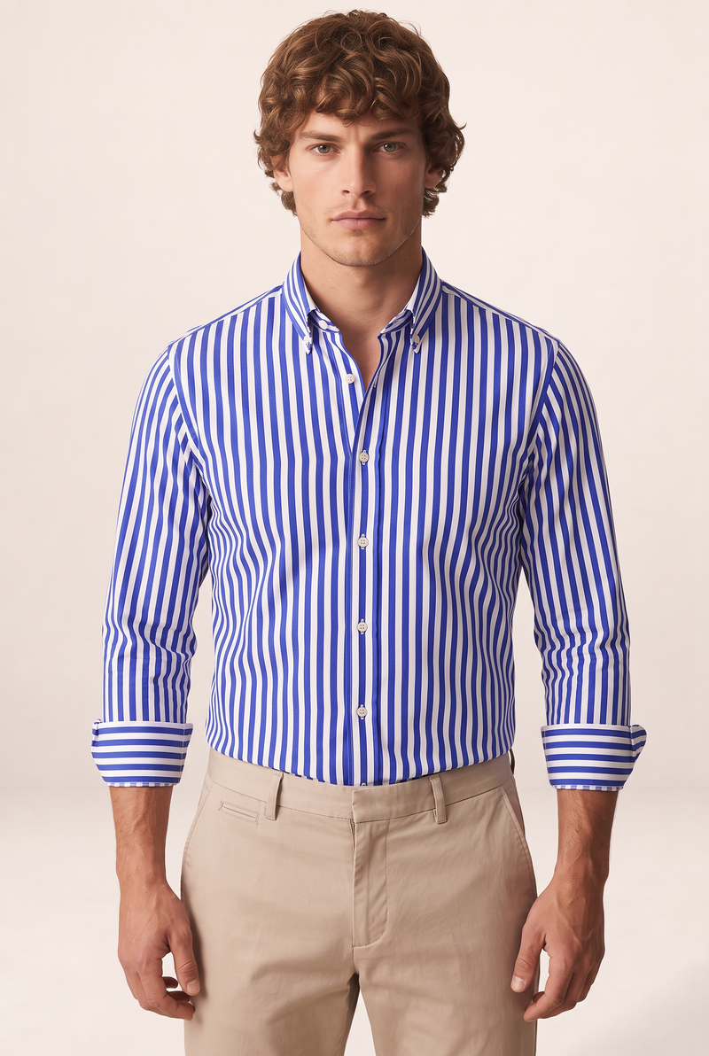 Chemise à Rayures Homme Lucien