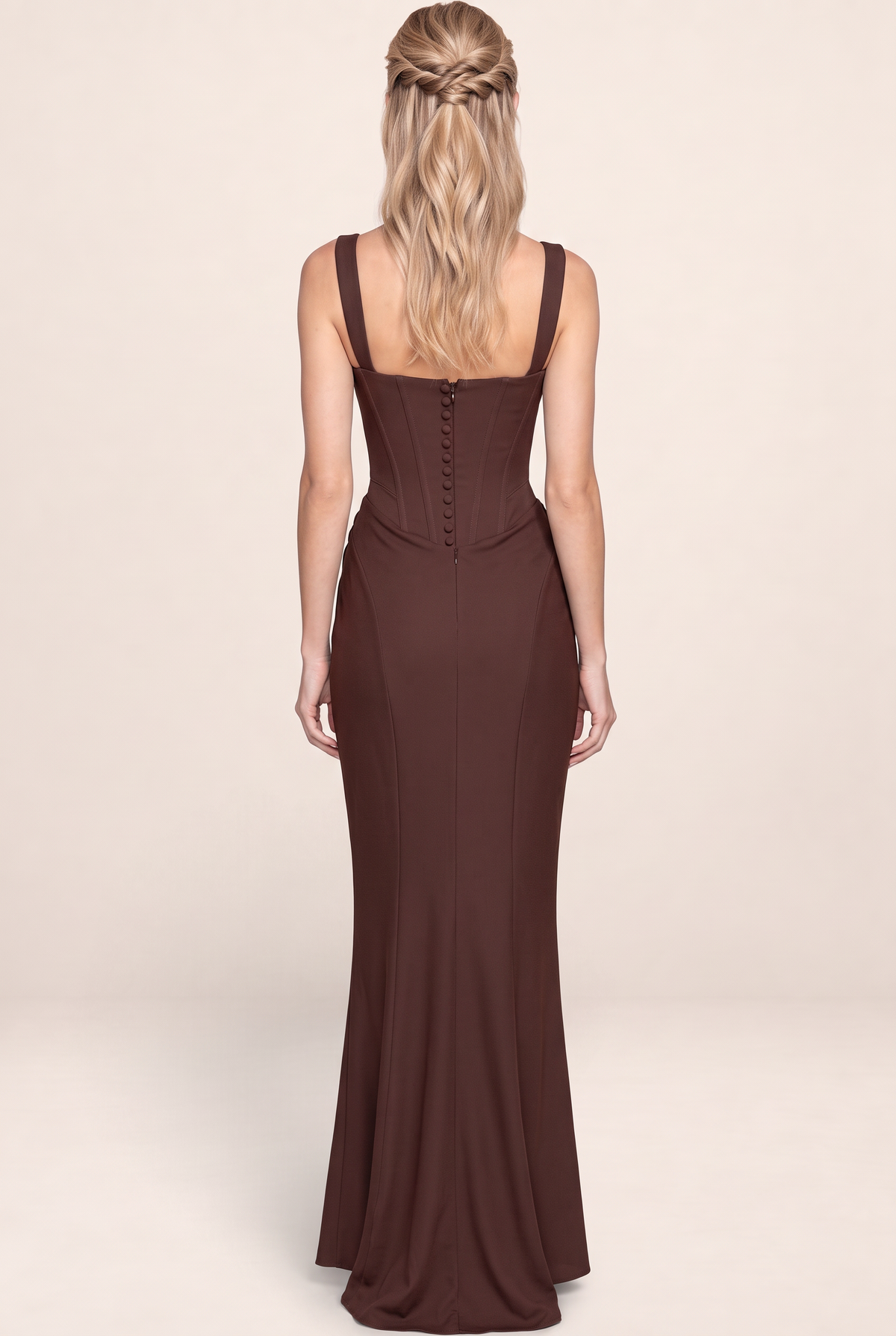 Robe Corset Longue Moulante Femme Lilou