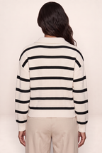 Pull Camionneur Rayé Femme Héléna