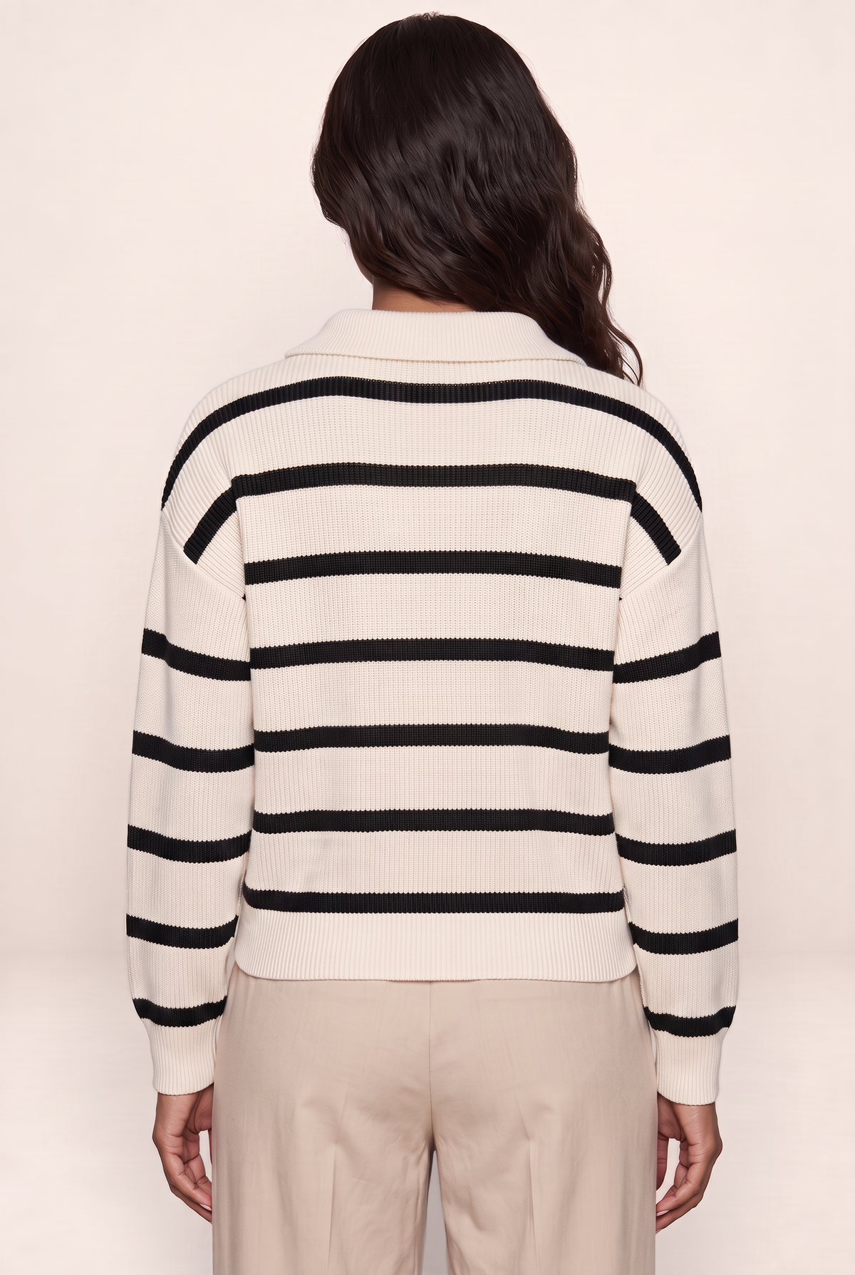 Pull Camionneur Rayé Femme Héléna