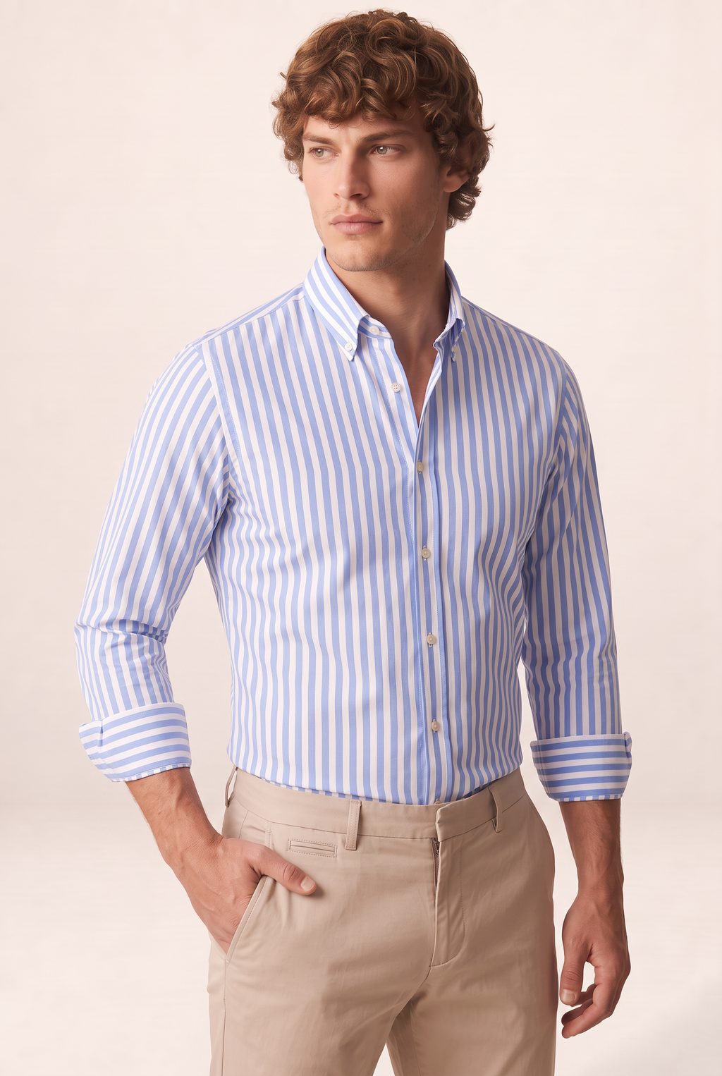 Chemise à Rayures Homme Lucien