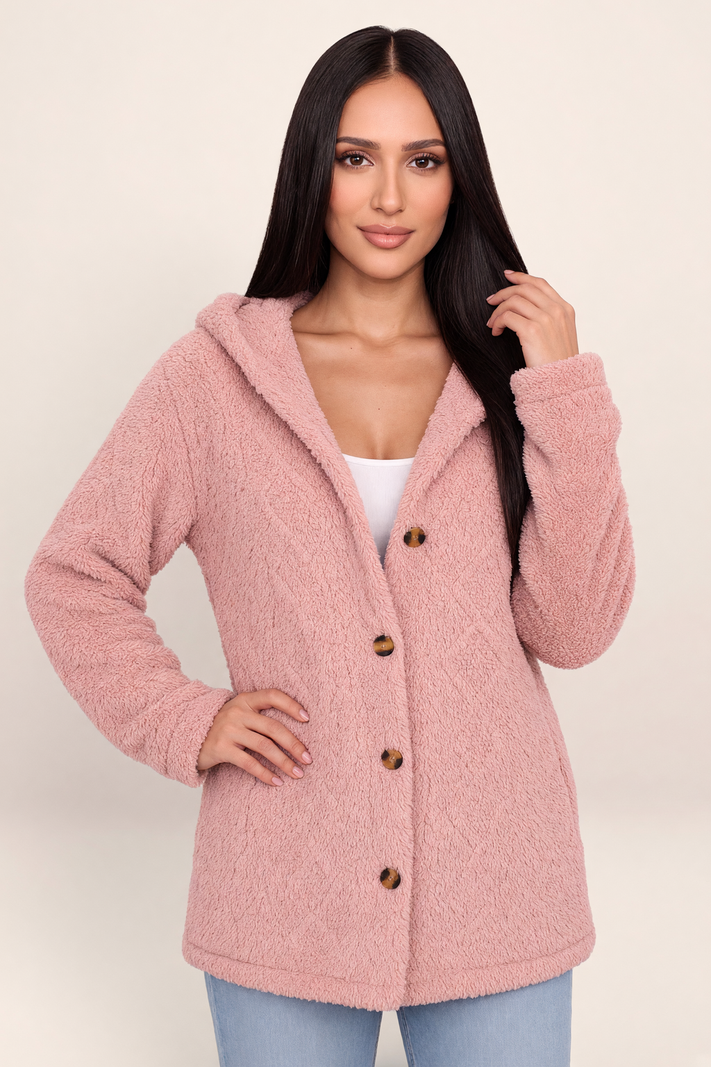 Cardigan à Capuche Femme Pénélope