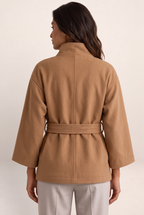 Veste Cape Ceinturée Femme Régine