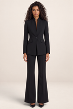 Tailleur Pantalon Flare Femme Cassandre