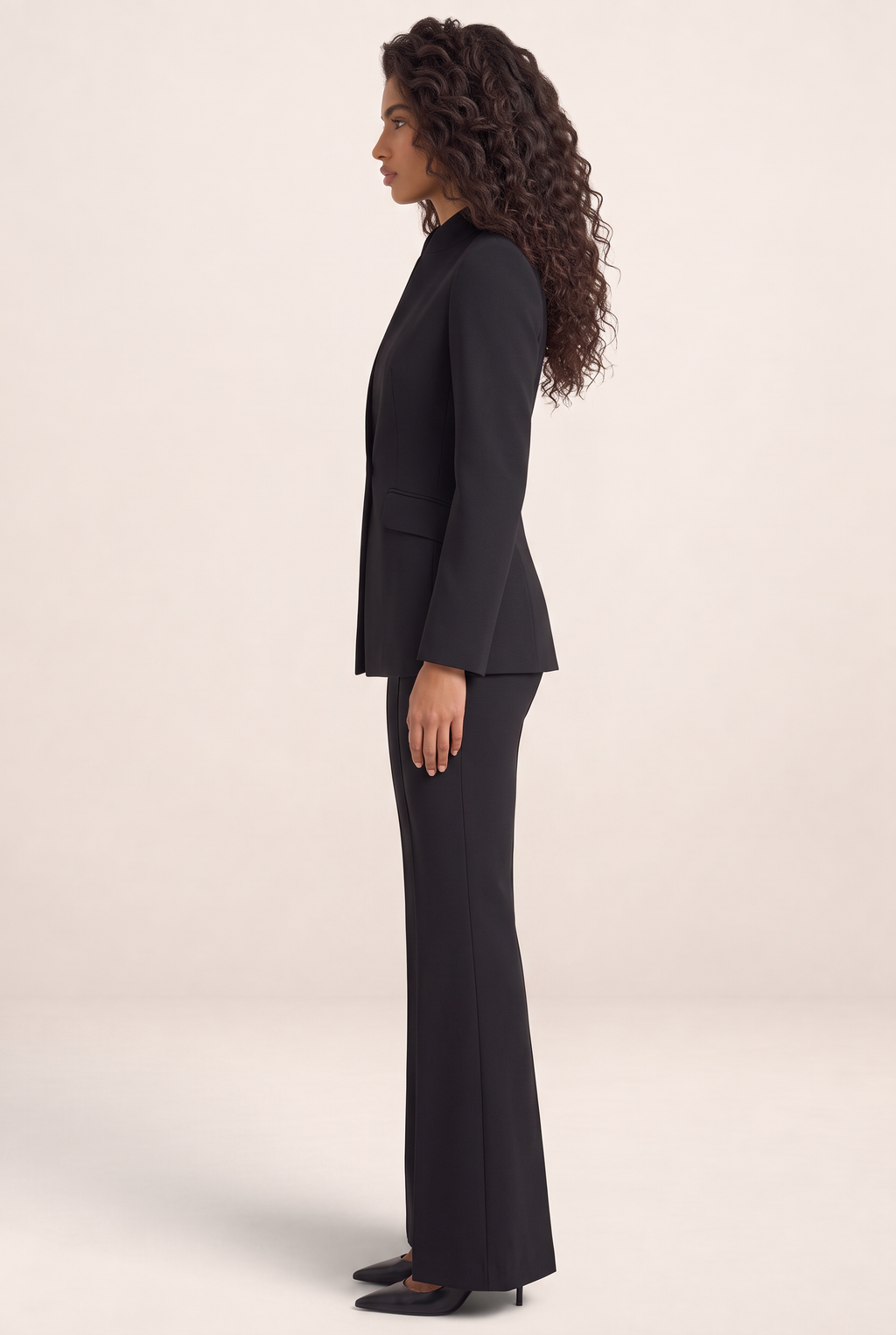 Tailleur Pantalon Flare Femme Cassandre