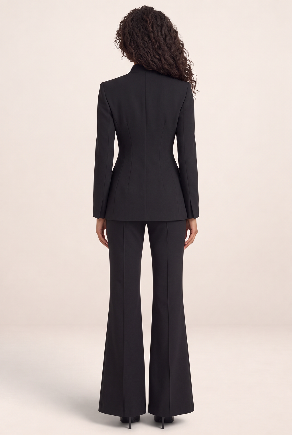 Tailleur Pantalon Flare Femme Cassandre