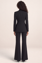 Tailleur Pantalon Flare Femme Cassandre