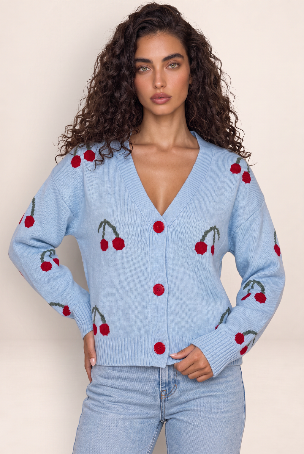 Gilet Cerise Femme Uma