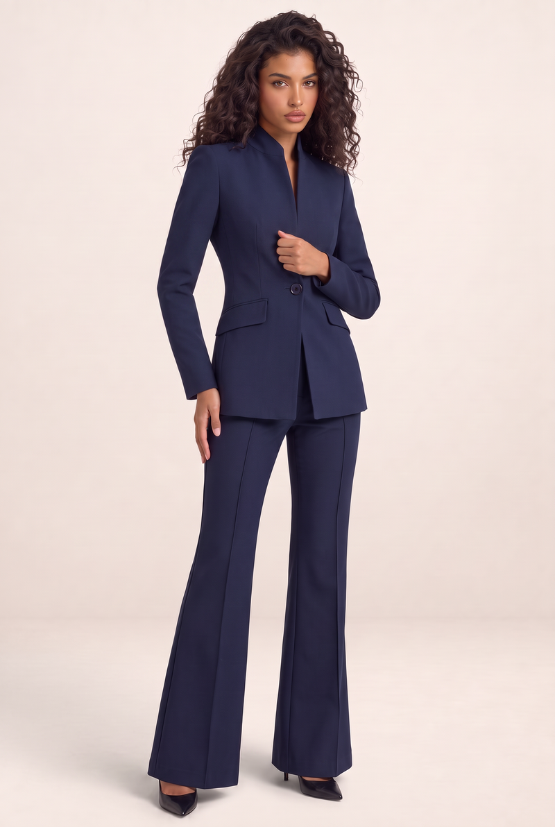 Tailleur Pantalon Flare Femme Cassandre