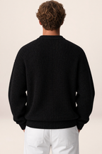 Pull Grosse Maille Col Rond Homme Bruno
