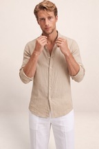 Chemise Aspect Lin Homme Vincent