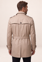Trench Court Ceinturé Homme Gilles