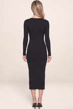 Robe Pull Longue Moulante Femme Pascale