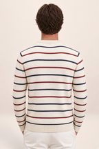 Pull Marinière Rayé Col Rond Homme Yann