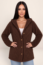 Cardigan à Capuche Femme Pénélope