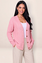 Gilet Torsadé Col V Femme Raphaëlle