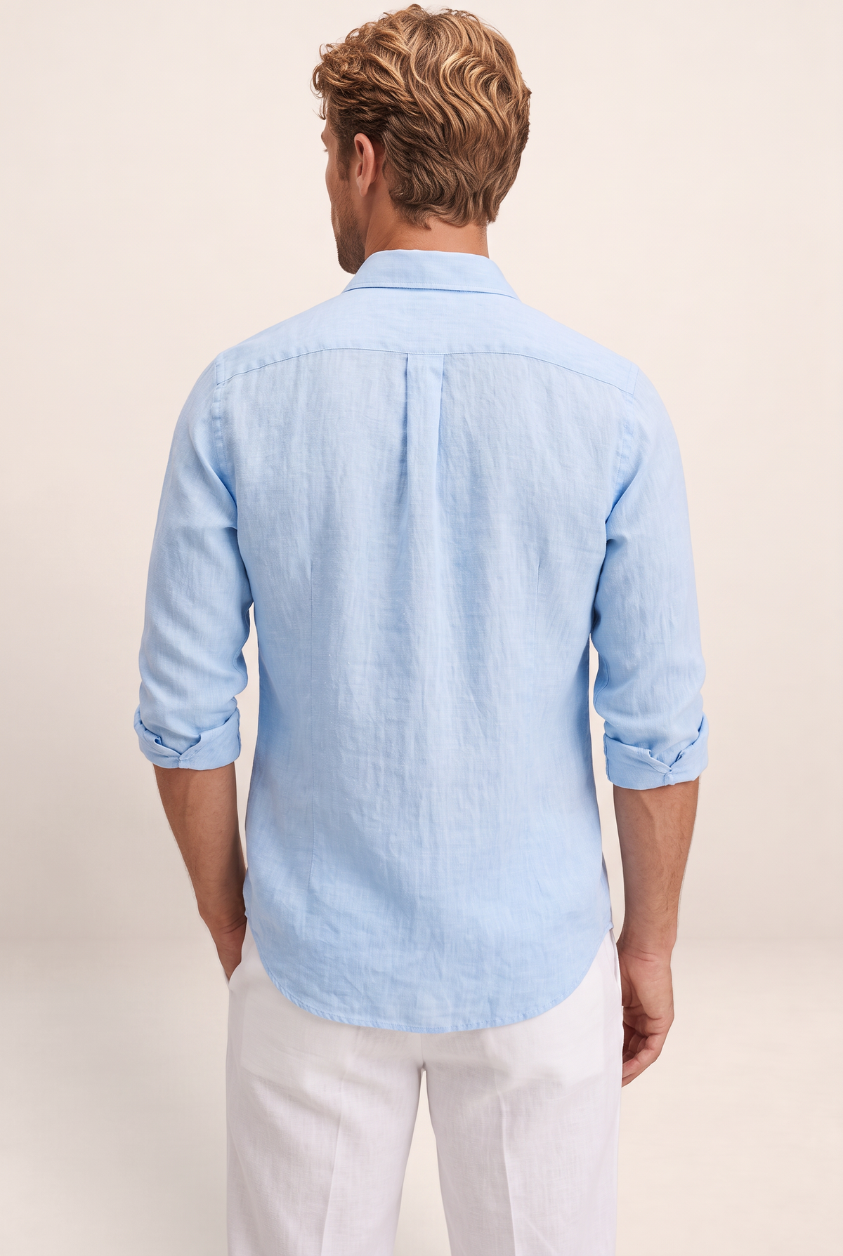 Chemise Aspect Lin Homme Vincent