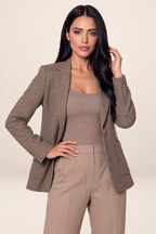 Blazer Effet Laine Femme Wendy