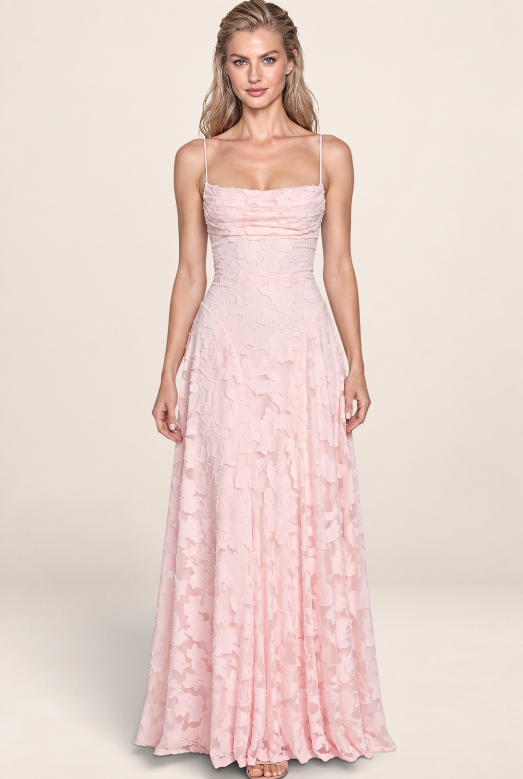 Robe Longue Dentelle Femme Ivana