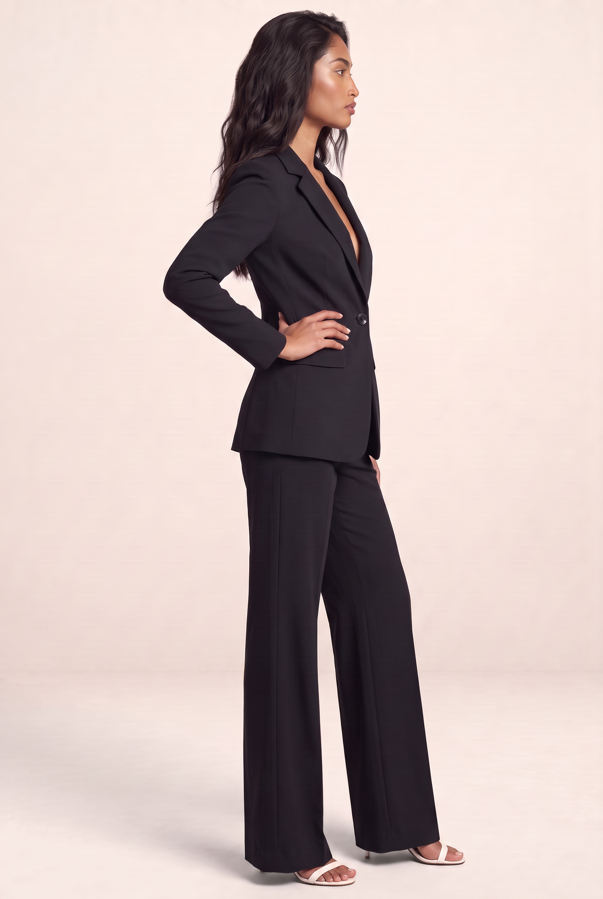 Tailleur Pantalon Noir Femme Ariane