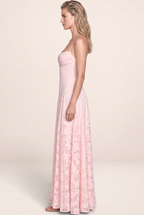 Robe Longue Dentelle Femme Ivana