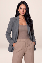 Blazer Effet Laine Femme Wendy