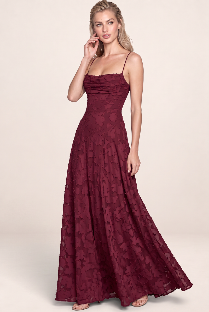 Robe Longue Dentelle Femme Ivana