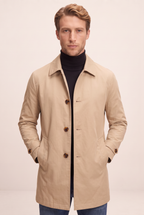 Manteau Mi Long Droit Homme René