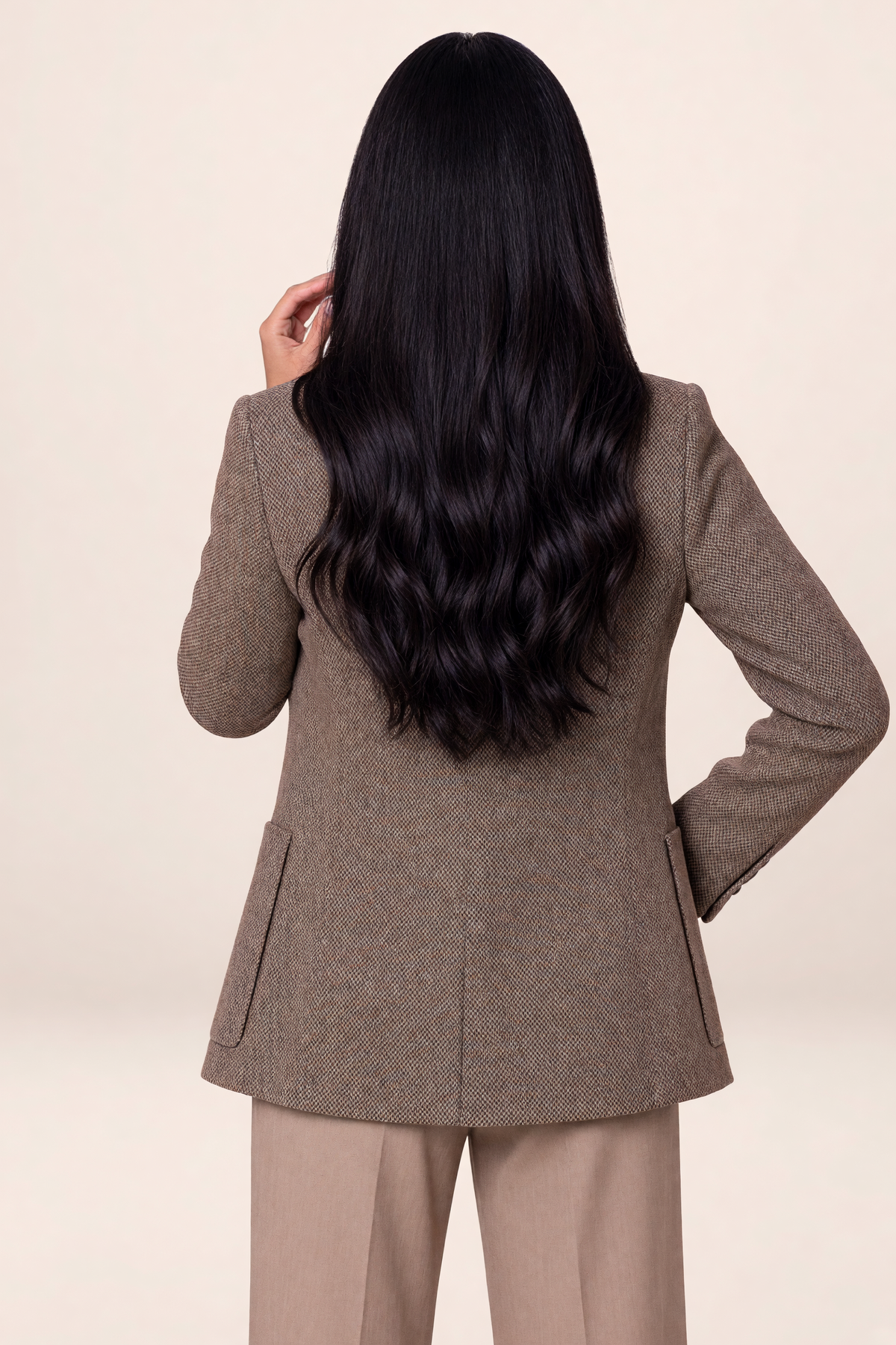 Blazer Effet Laine Femme Wendy