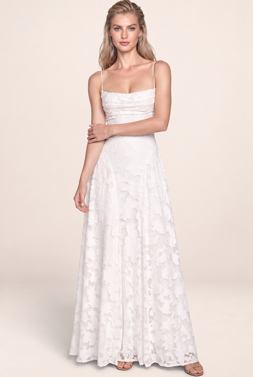 Robe Longue Dentelle Femme Ivana
