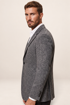 Blazer Chiné Effet Laine Homme Basile