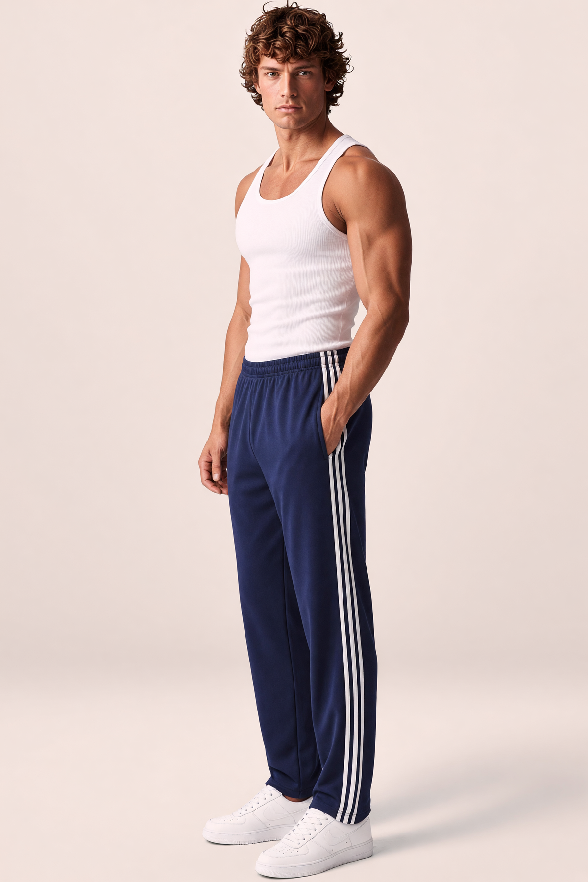 Pantalon de Survêtement à Bandes Homme Ethan