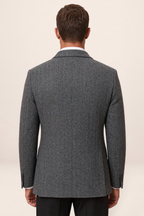 Blazer Chiné Effet Laine Homme Basile