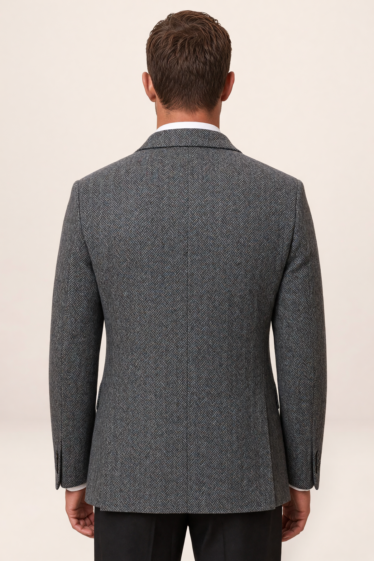 Blazer Chiné Effet Laine Homme Basile