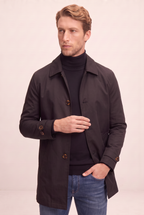 Manteau Mi Long Droit Homme René