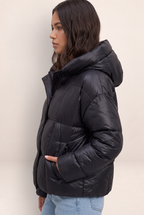 Doudoune Oversize à Capuche Femme Ida