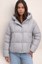 Doudoune Oversize à Capuche Femme Ida