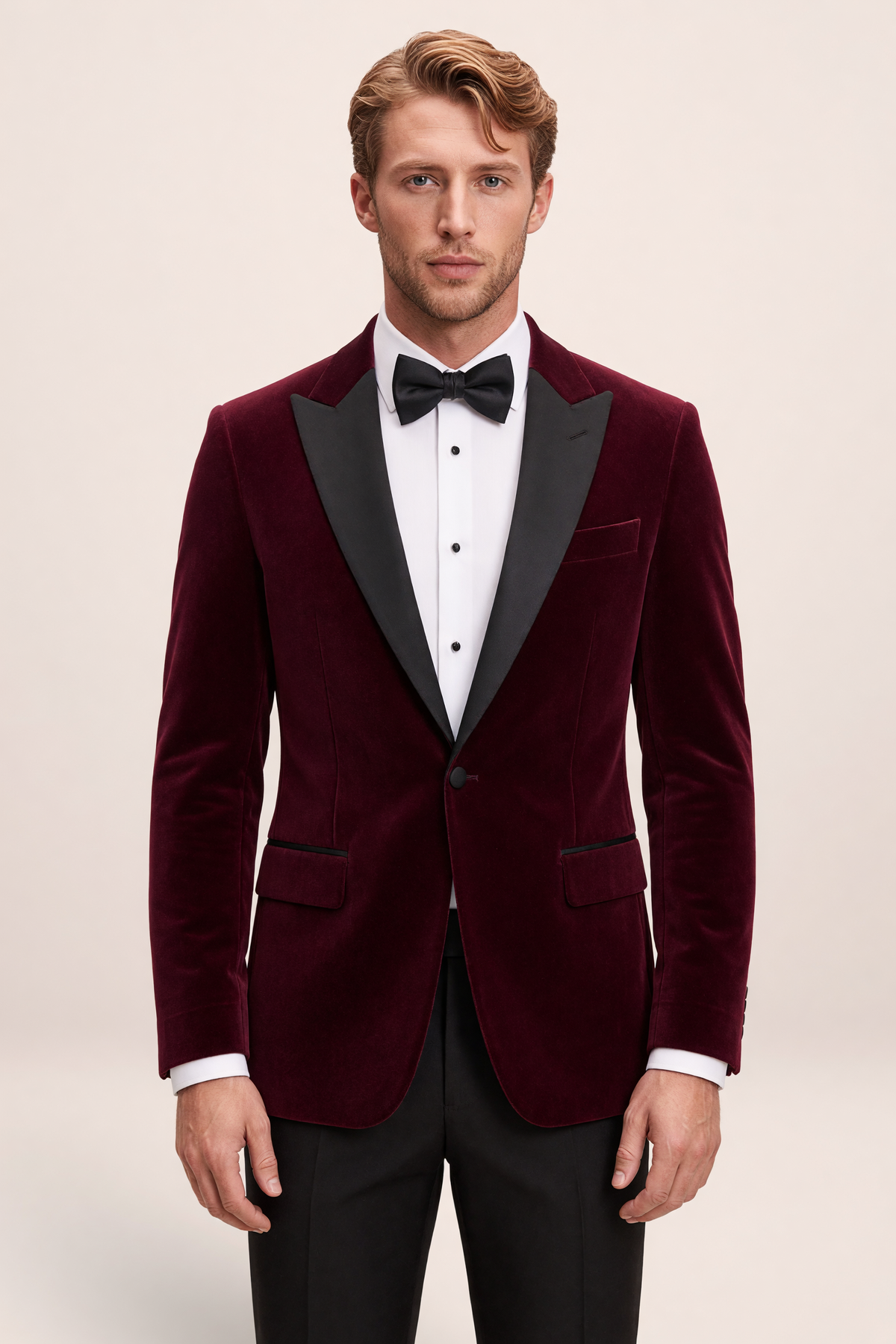 Veste de Smoking en Velours Homme Ernest