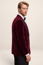 Veste de Smoking en Velours Homme Ernest