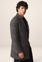 Manteau à Carreaux Prince de Galles Homme Edmond