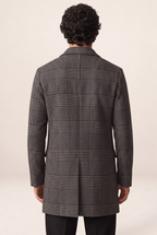 Manteau à Carreaux Prince de Galles Homme Edmond