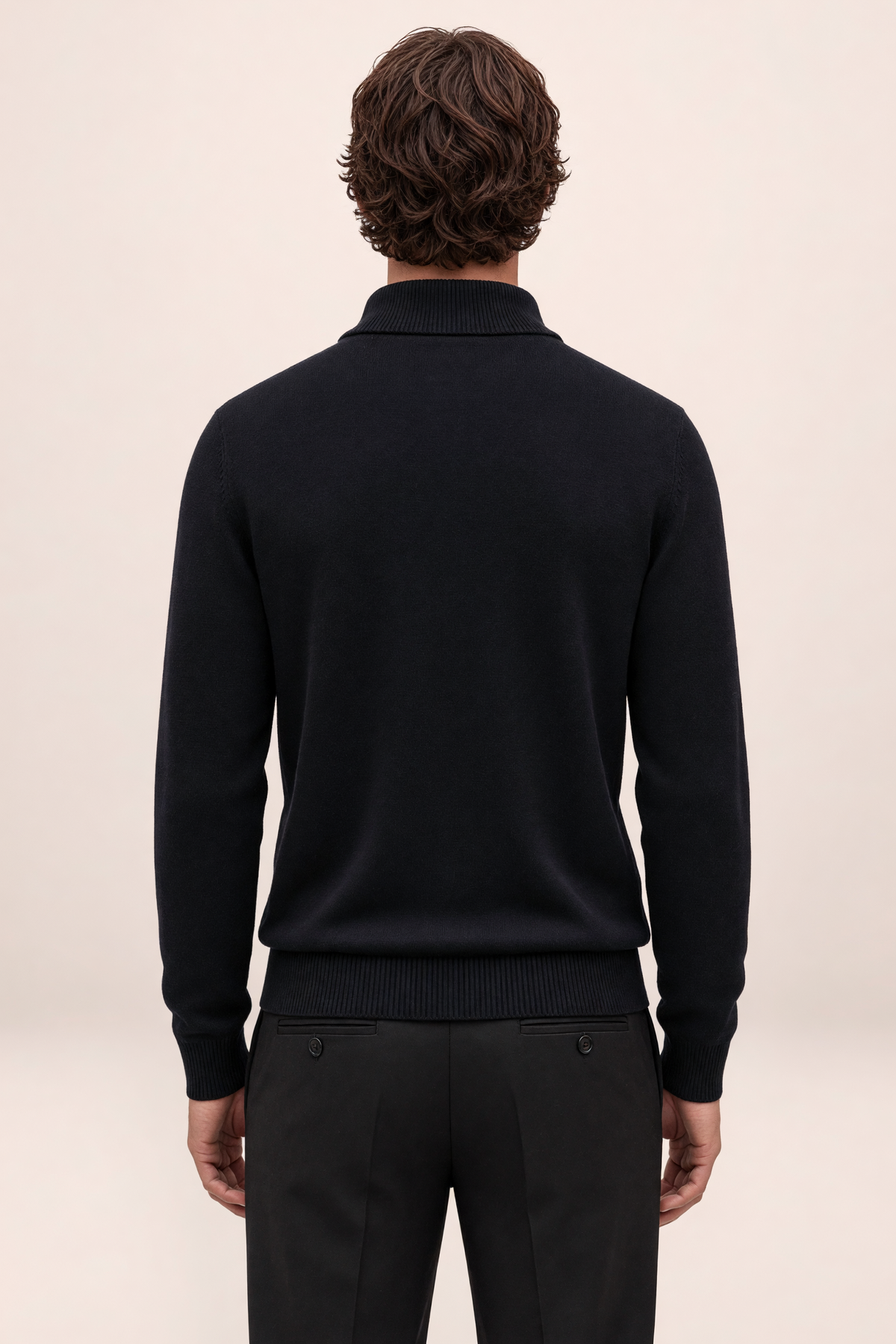 Pull Camionneur Col Zippé Homme Guillaume