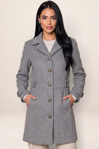 Manteau Cintré Mi Long Femme Roxane