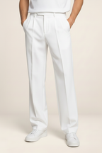 Pantalon Droit à Pinces Homme Jérôme